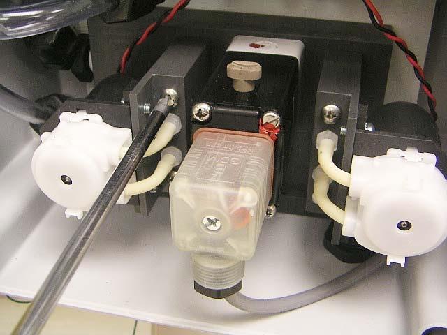 Peristaltic Pump - Full Replacement: 1.) Place the analyzer in Off-Line mode by pressing the MAIN MENU key and close the blue-handled, manual, sample valve on the strainer / inlet assembly. 2.