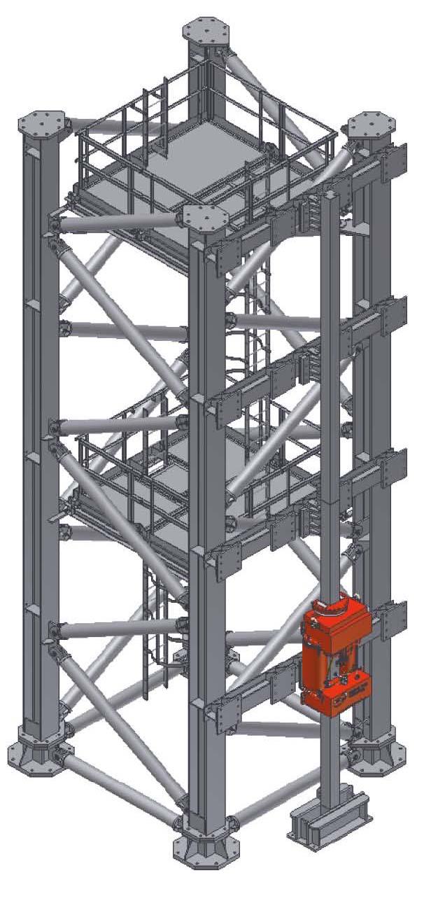 SCT assembly Access platforms And ladders Climbing
