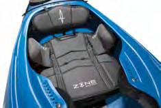 0 OuTFITTIng for creeking models Withstands more high-impact paddling with additional rugged, yet comfortable features: - Adjustable tank style, rotomolded creek seat - Safety step-out wall -