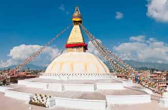 Kathmandu is known for the great temples of Pashupatinath, Syambunath and Bouddhanath that offer an