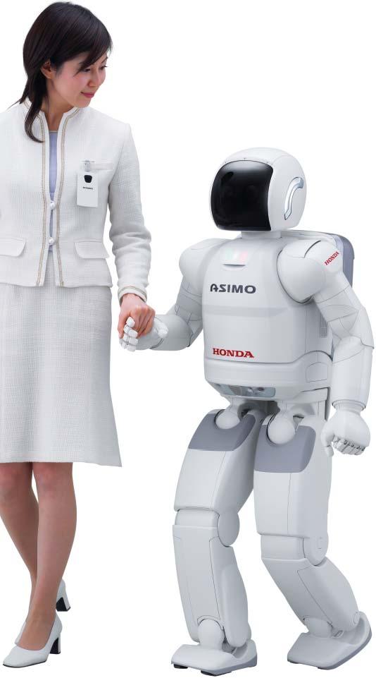 11 : ASIMO V2 : TECHNICAL GUIDE : ASIMO V1 : INTELLIGENT WALKING TECHNOLOGY New ASIMO Walking Technology features a predicted movement control added to the