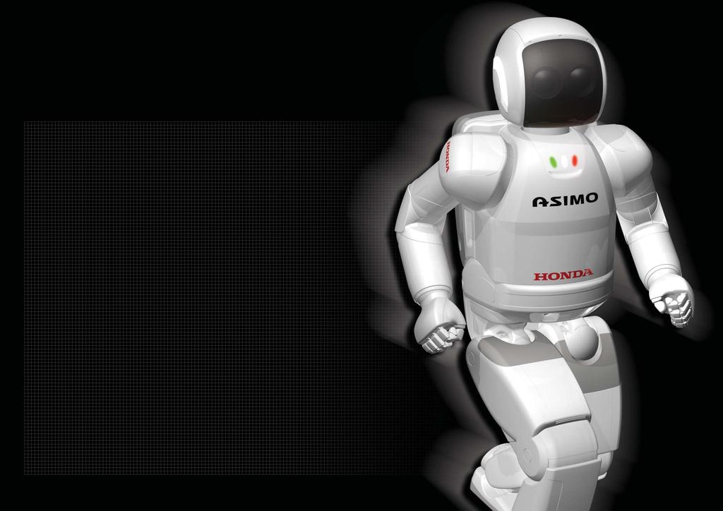 16 : ASIMO V2 : TECHNICAL GUIDE : ASIMO V2 : ASIMO v2 New ASIMO The new ASIMO v2 debuted in late 2005 and has made great leaps forward from its predecessor.
