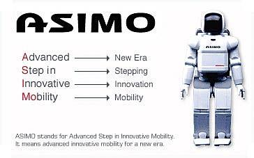 07 : ASIMO V2 : TECHNICAL GUIDE : ASIMO V1 : ASIMO v1 OVERVIEW As exemplified by P2 and P3, the two-legged walking technology developed by Honda represents a unique approach to the challenge of