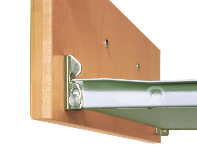 Roller Slides 754 00 lb bottom mount, tilt front drawer slide