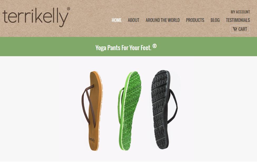 Case :-cv-0-gpc-dhb Document Filed 0// Page of 0. TerriKelly flip-flops are worn by women running errands, to and from yoga or the gym, and daily with their casual attire.