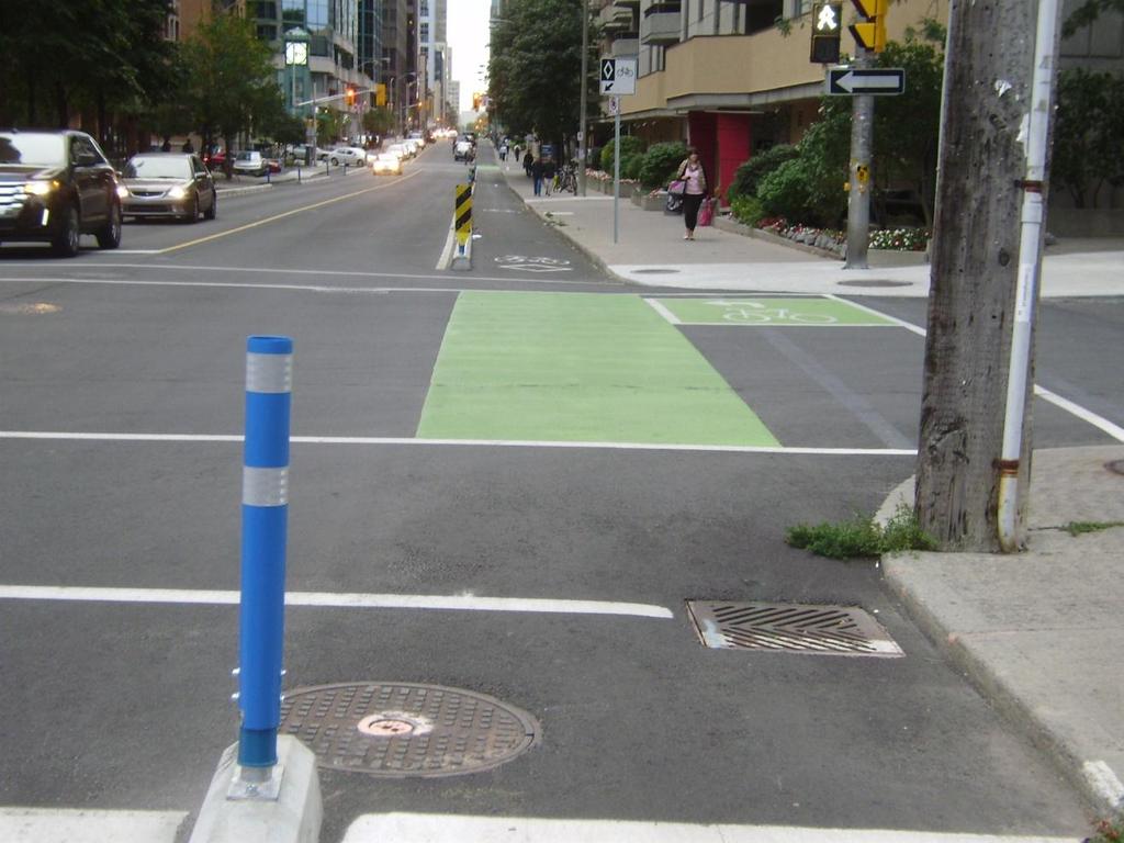 Pedestrian/Cyclists Realize (where possible) protected