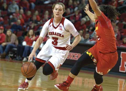 10 2017-18 NEBRASKA WOMEN'S BASKETBALL HUSKERS READY TO START CLIMB IN 2018; The Nebraska women's basketball team laid the foundation for growth in Coach Amy Williams' first season with the Huskers