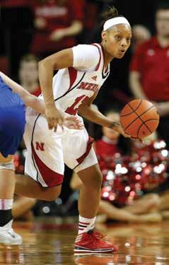 150 2017-18 NEBRASKA WOMEN'S BASKETBALL OPPONENT TEAM GAME RECORDS Nebraska attracted its first of seven consecutive crowds of more than 10,000 fans to close 2009-10 by drawing 13,303 for a 71-56 win