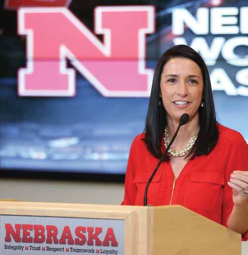 14 2017-18 NEBRASKA WOMEN'S BASKETBALL WELCOME TO NEBRASKA Nebraska women's basketball has established itself as one of the nation's steadiest and most successful programs on the court, in the