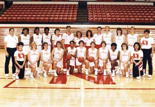 164 2017-18 NEBRASKA WOMEN'S BASKETBALL YEAR-BY-YEAR RESULTS The 1987-88 Huskers, led by Big Eight Player of the Year Maurtice Ivy and Amy Stephens, won Nebraska's first conference title and earned