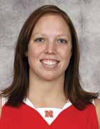 2009-10, Cory Montgomery closed her career as one of only 10 Huskers in history to post 1,300 points and 600 career rebounds. The 6-2 forward from Cannon Falls, Minn., ranks No.