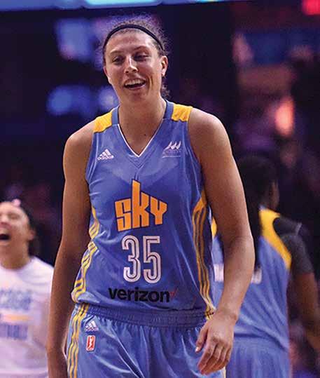 12 Overall Pick in WNBA Draft (Minnesota Lynx) Kelsey Griffin (Eagle River, Alaska, 2010-14) - WNBA All-Rookie Team (2010, Connecticut Sun) - No.