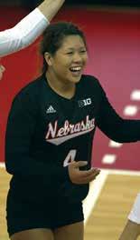 Justine Wong-Orantes was a twotime Big Ten Defensive Player of the Year and garnered first-team AVCA All-America honors in 2016,