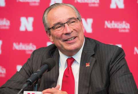 Words that Nebraska's new athletic director uses to lead his programs and set the tone for building champions in competition and in life. William H.