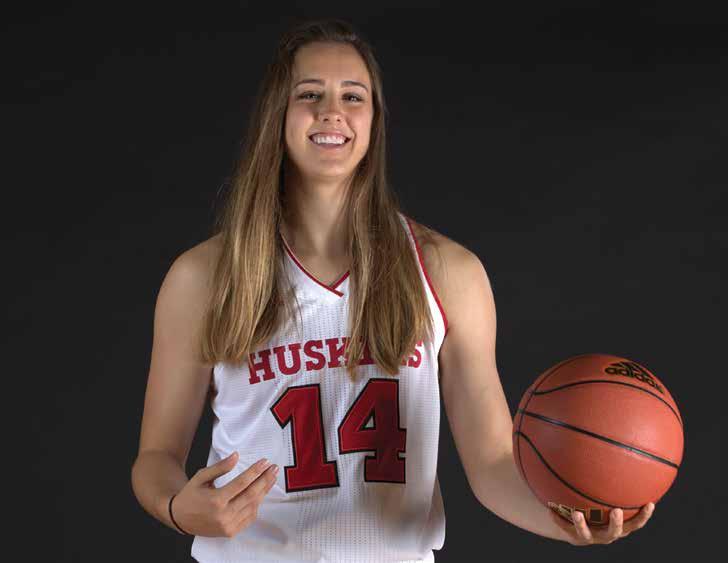 HUSKERS.COM @HUSKERSWBB #HUSKERS 77 Tournament in Indianapolis. Off the court, Mitchell earned spots on the Nebraska Scholar-Athlete Honor Roll in the fall and spring semesters.