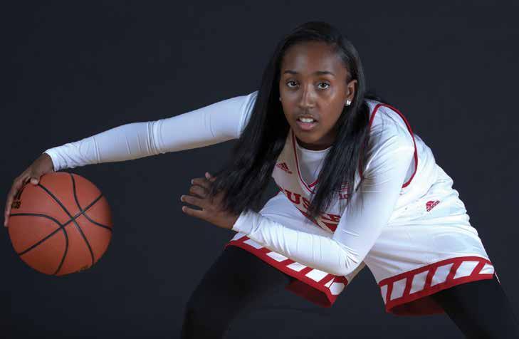 HUSKERS.COM @HUSKERSWBB #HUSKERS 79 solid 35.1 percent (39-111) from three-point range. She was also a strong 81.5 percent (44-54) from the free throw line. Stallworth's 13.