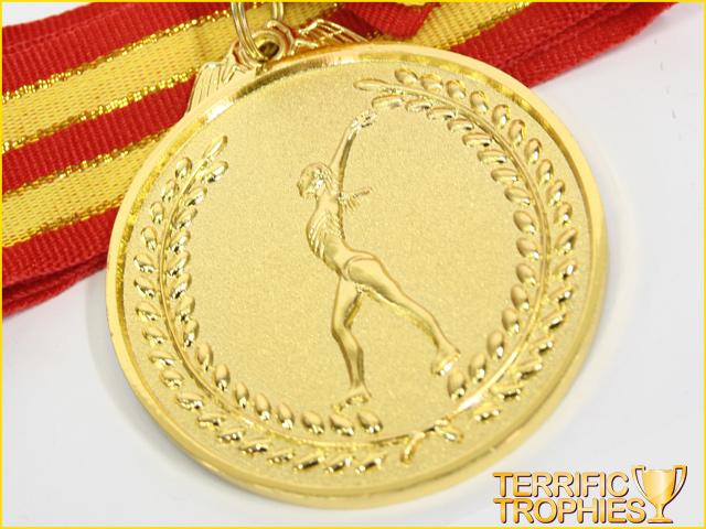 GYMNASTIC MEDAL WITH 63MM