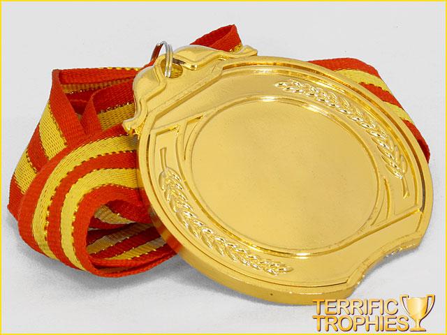 MEDAL WITH 60MM PLAIN LARGE