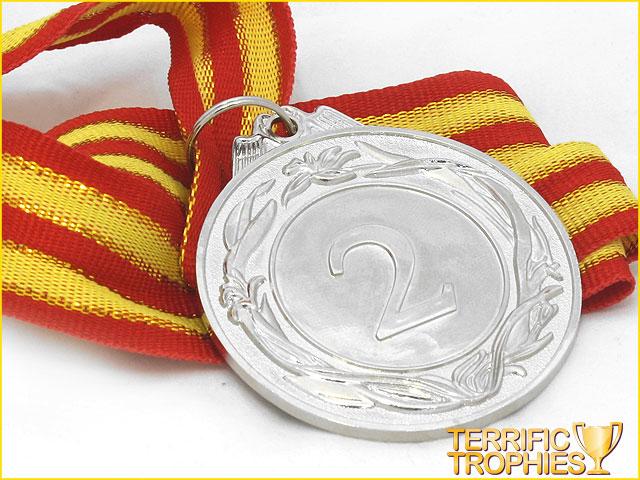 SILVER 2ND PLACE MEDAL