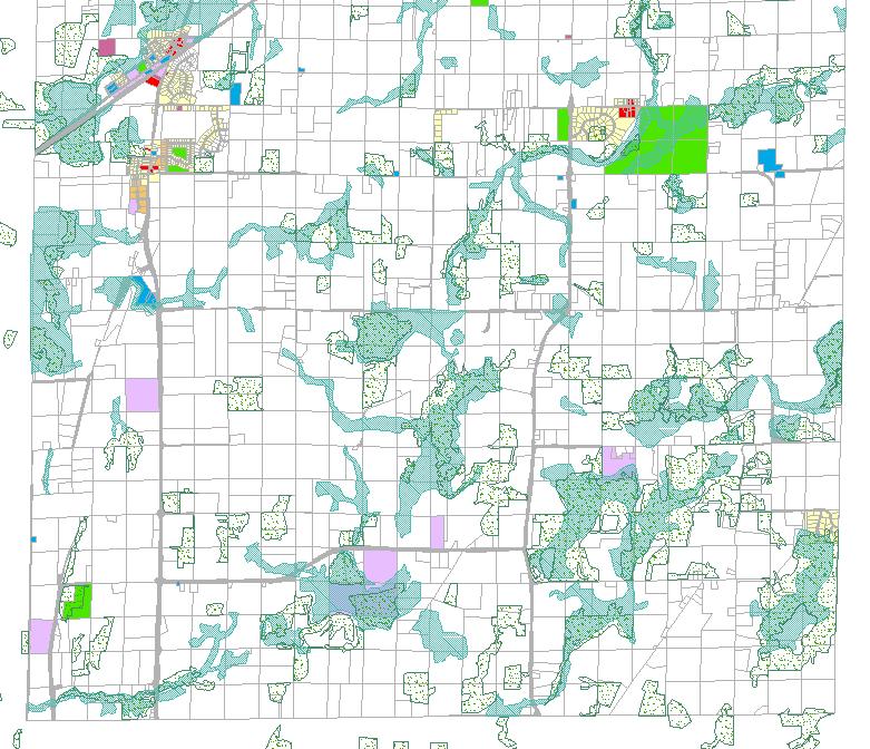 K ADAMS Map 8-1, Existing Land Use,, Wisconsin ADAMS ADAMS CHERRY PAINE 6 TAFT FO 5 4 3 2 1 RUN JEFFERSON CHERRY S RESTHAVEN COLLINS PAINE TAYLOR FILMORE KOHLER KOHLER 7 LEDGE 8 KENNEDY 9 TOWN MM 10