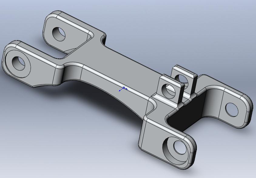 Figure 25 Linkage Plate Hanger As it was decided to use a hanger in chapter 3.2.2, this part will need to be designed as there is not a standard shape or size for this part.