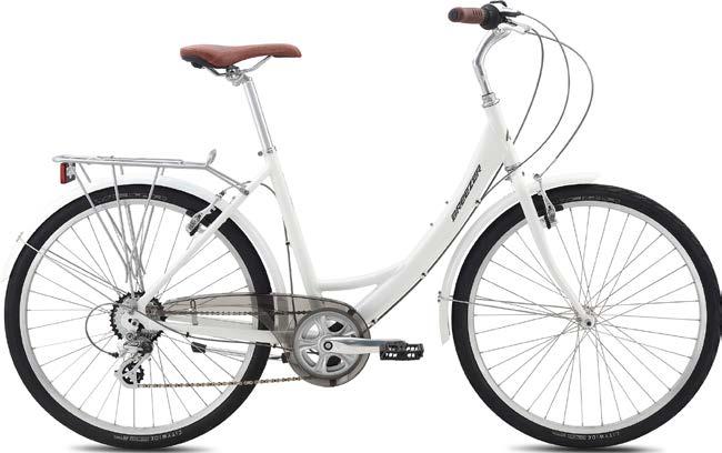 UPTOWN EX Low-Step Transportation / Town Gloss Coal Gloss White SIZES XS, S, M, L COLOR(S) Gloss White, Gloss Coal MAIN FRAME Breezer Custom-Tapered Aluminum, Single Water Bottle Mount REAR TRIANGLE