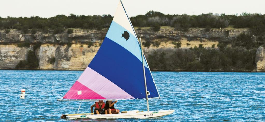 For recreational sailing, at least one person aboard should be able to demonstrate basic sailing proficiency (tacking, reaching, and running) sufficient to return the boat to the launch point.