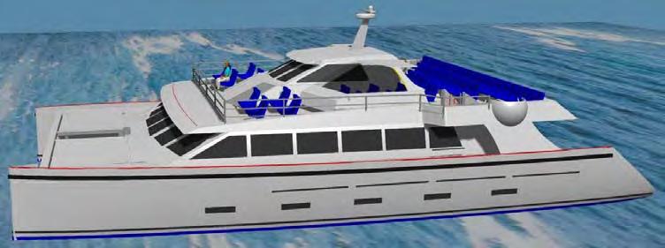26m Passenger Ferry Catamaran 32Knots (Built West Africa) Designed by