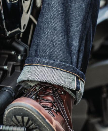 The Raw Jeans are designed to accommodate D30 Knee Protectors, that are available via the Rokker online