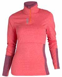 Practical pocket in the back Jersey 44 % nylon, 48 % polyester, 8 % spandex 57000 73409 Eternity midlayer WMN