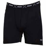 Maximum breathability 4-way superstretch Ultra-light fabric Anti-odor treatment Anti-pilling technology RaceX bodyw boxer wind 41441 Swix Race X Wind Bodywear was developed for the athlete who puts