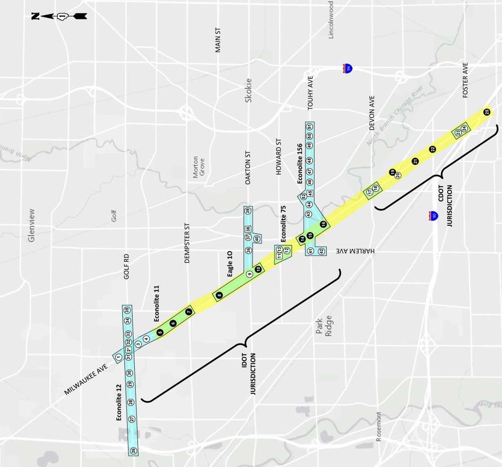 Milwaukee Avenue Corridor Limits: Maryland St. to Gale St.