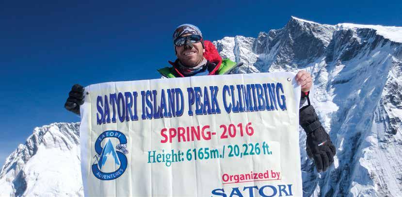 Peu Difficile + (PD+) Transportation: Car, Jeep, Flight Best season: Spring (April, May) and autumn (October, November) Sherpa and Tamang Climbing route: South east (normal) Himalayan sights: