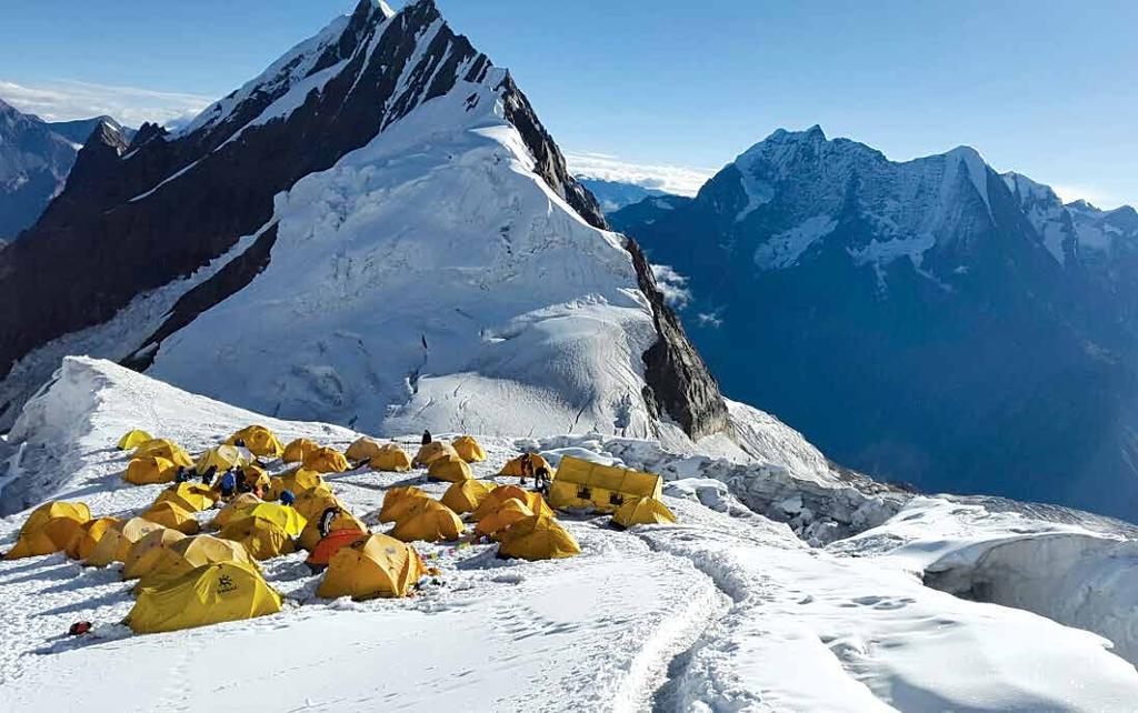 Manaslu Expedition Manaslu expedition is one of the best and amazing climbing experience for those who intend to climb through adventurous route passing many challenges.