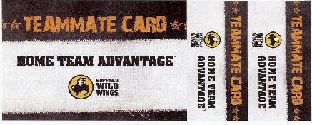 FUNDRAISING Buffalo Wild Wings Card Tell your server Team J Culver s Nights Leann Chin Feb 15,