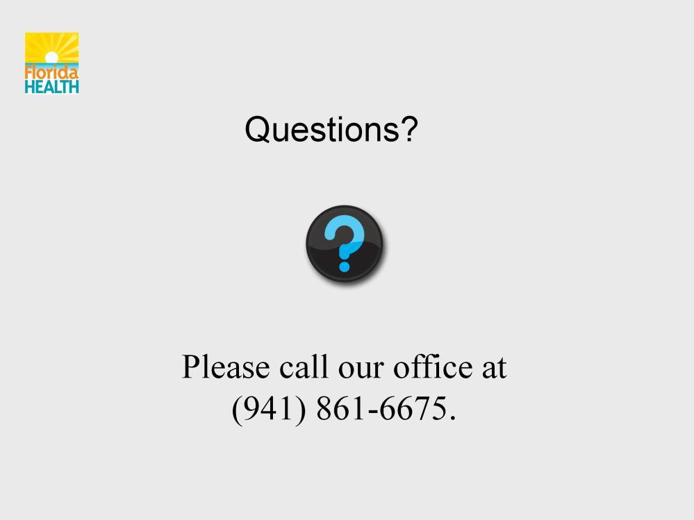 If you have any questions about anything that was