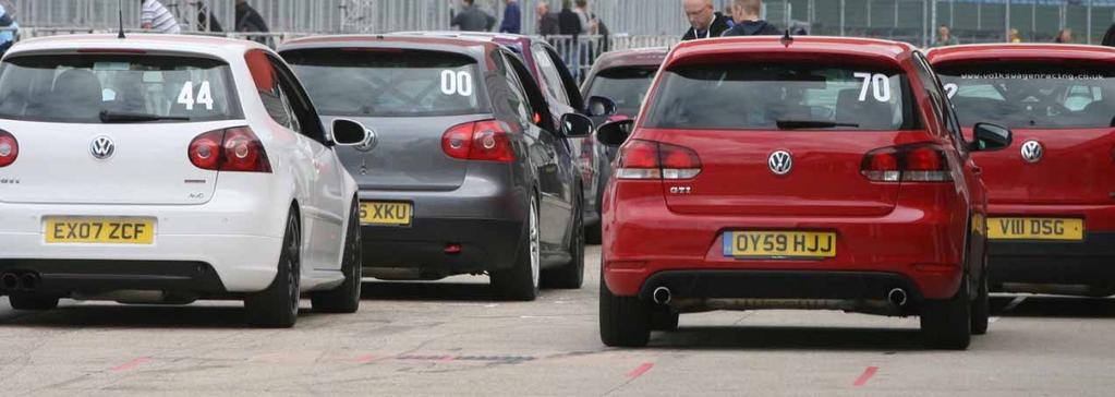 For 2013, Volkswagen Racing will be holding two trackday events, one in mid-season and one after the