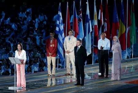 Athens: a treason At the closing Ceremony the