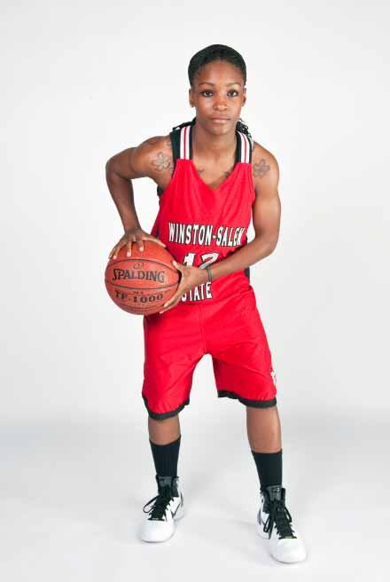 12 Porsche Harrell Junior 5-6 Guard Fayetteville, N.C. Westover High School Recovering from a season-ending injury suffered last February. Season highs in points and steals at Virginia Union.