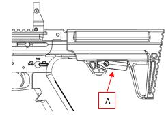 2 COLLAPSIBLE STOCK WARNING - Risk of serious injury or death. A loaded firearm may discharge unintentionally. Point the firearm in a safe direction before adjusting stock. 1.