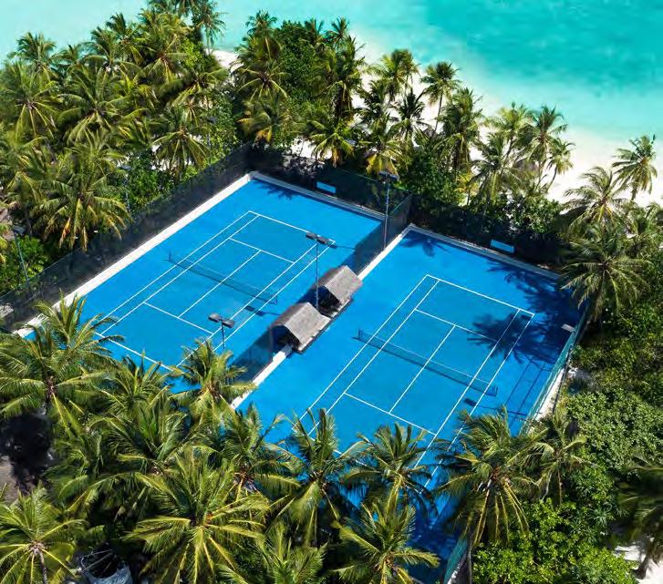 The resort offers the services of a professional tennis coach. Private and semi-private lessons, as well as match play with an expert tennis player are available.