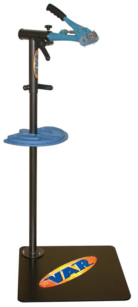 1 Single clamp repair stand PR-90000 - excellent stability by steel square base of 30 kg - adjustable working height from