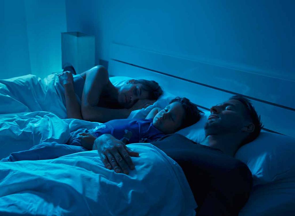 Intelligent detection technology that lets everyone sleep more easily. Superior high-frequency technology. You have just snuggled down in bed, and suddenly the light comes on in the garden.