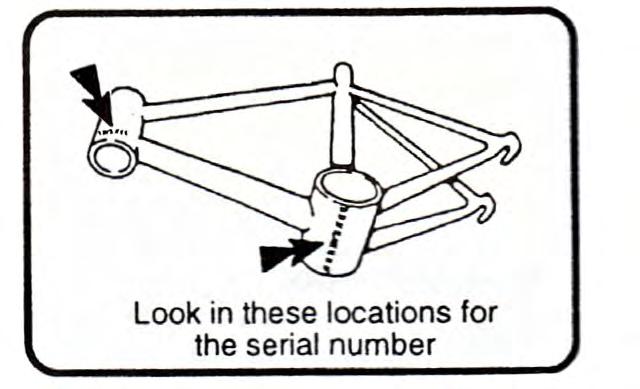 54cm) clearance above the horizontal bar when standing. UNPACKING Important: Remove the bicycle and all parts from the carton.