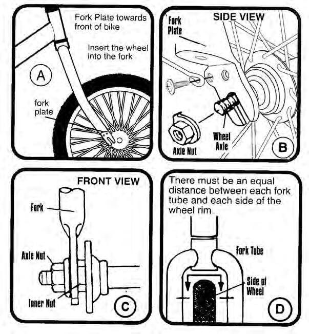 PUTTING YOUR BIKE TOGETHER REMOVE BIKE FROM CARTON Be sure all parts are removed from carton. Check before you discard the carton. Remove all protective packing material.