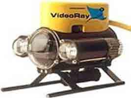 We also deploy an ROV called the VideoRay, shown in Image 11.