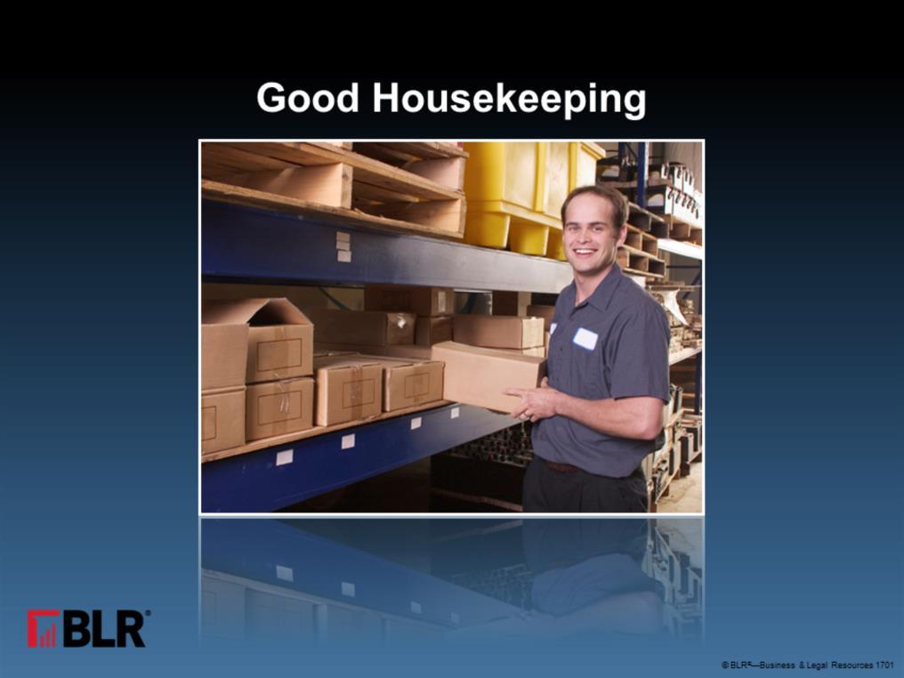 Welcome to good housekeeping training. This session is designed for all employees.