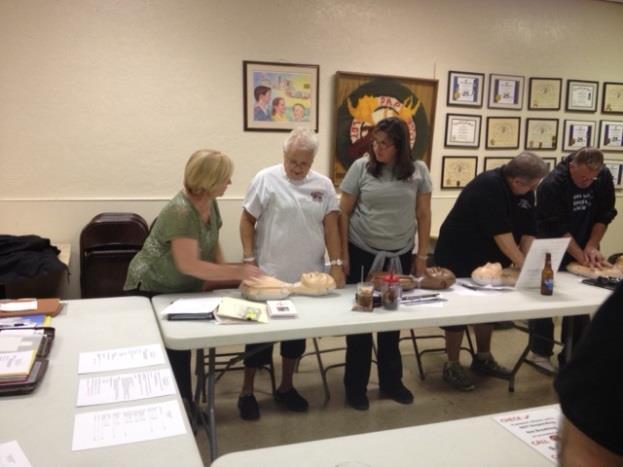 7 CPR Training You will see some photos of board members undergoing