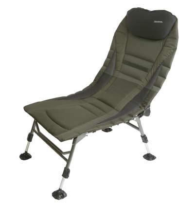 Chaises Daiwa Infinity INFINITY Aluminium Carp Chair Very broad and lightweight aluminum carp chair with adjustable back part and padded neoprene pillow neoprene.