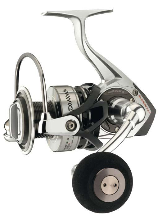 The MAG SEAL construction is really made for the design of a reliable sea fishing reel, which resists the challenges of sea water endurably.
